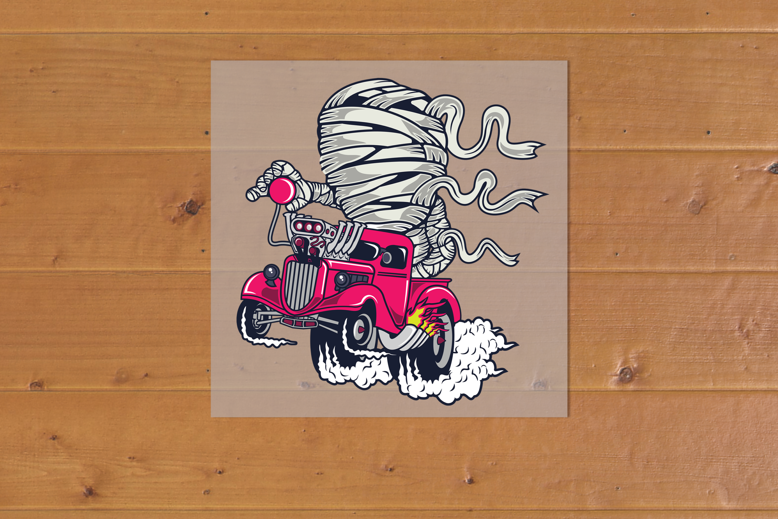 Mummy Racer Heat Transfer