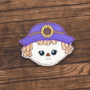 Scarecrow Girl Feltie