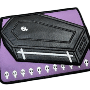 Coffin Envelope Hand Clutch Mockup