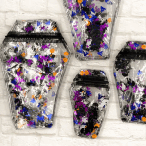 Coffin Shape Trinket Bag Mockup