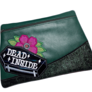 Dead Inside Clutch Mockup