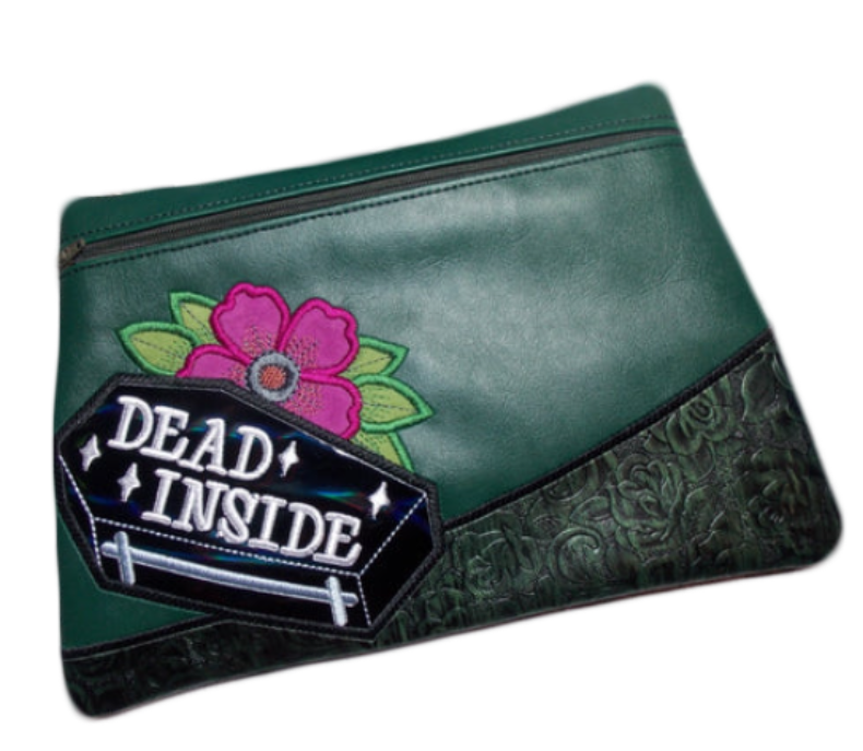 Dead Inside Clutch Mockup