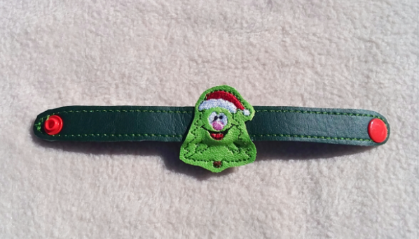 Christmas Tree Snap Bracelet