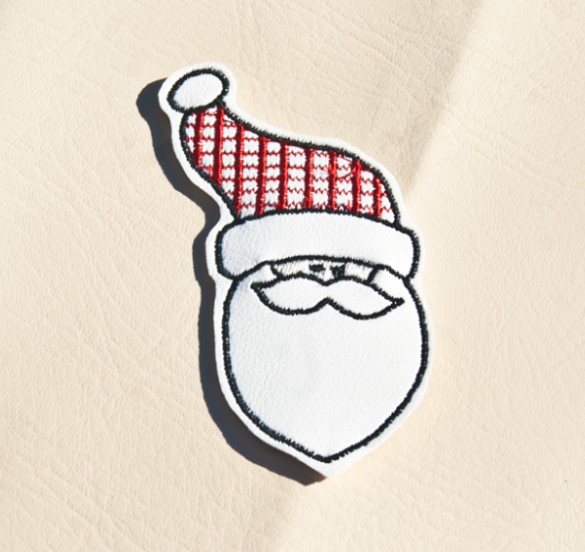 Santa Pencil Topper