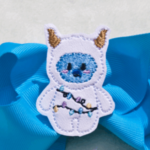 Yeti In Lights Feltie