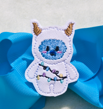 Yeti In Lights Feltie