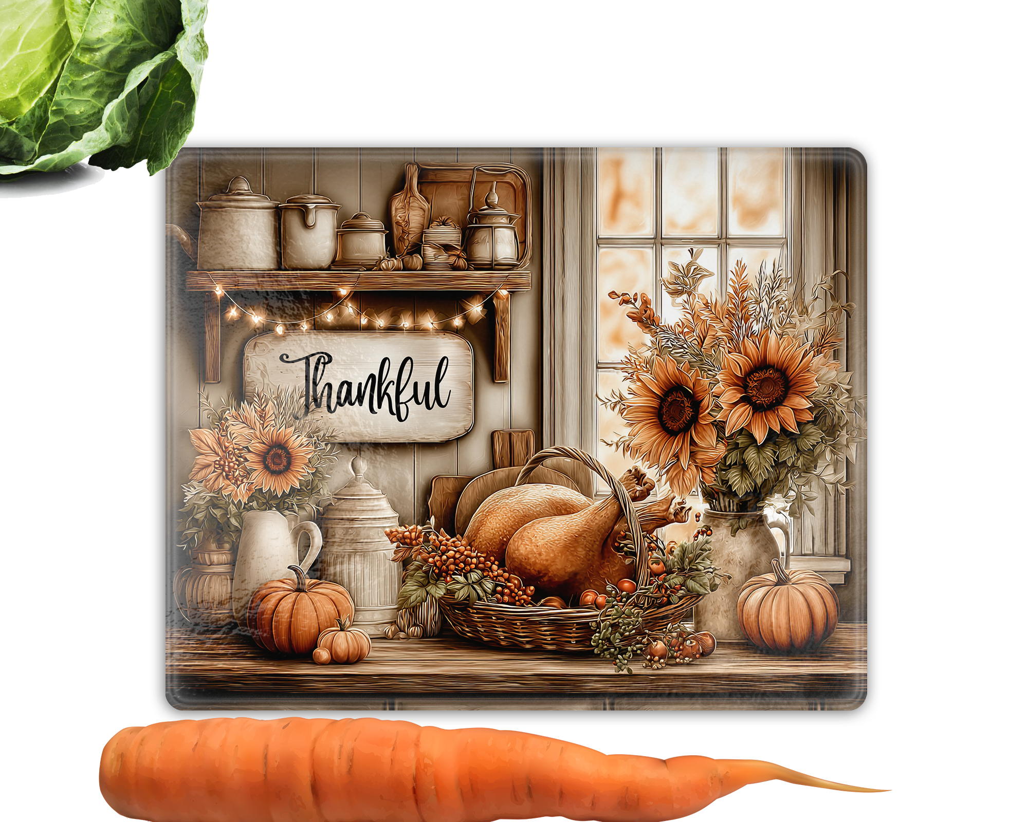 Thankful Cutting Board Mockup