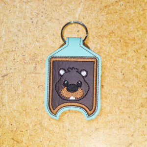 Groundhog Hand Sanitizer Holder