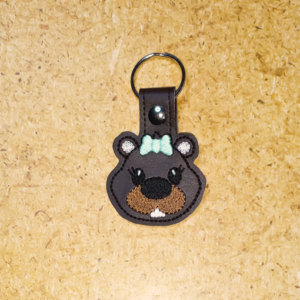 Wilma Groundhog Key Fob