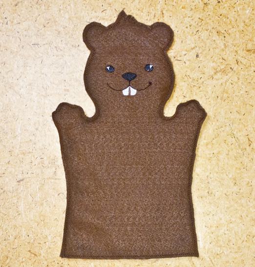 Groundhog Hand Puppet
