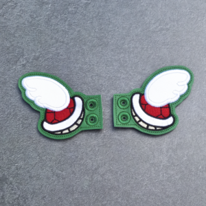 Flying Turtle Wings- red