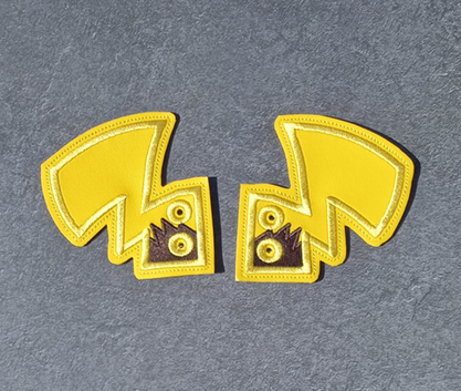 Electric Mouse Tail Shoe Wings