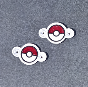 Pocket Monster Trap Shoe Charms