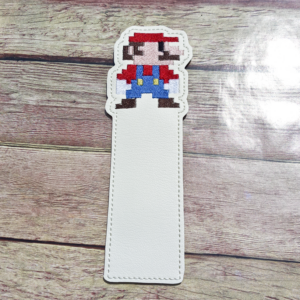 8-bit Red Plumber Bookmark