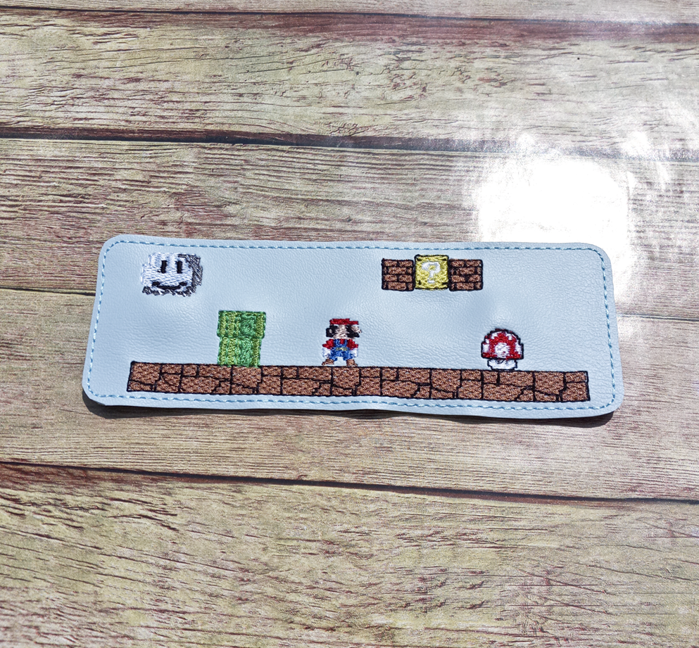 8-bit Plumber Game Bookmark
