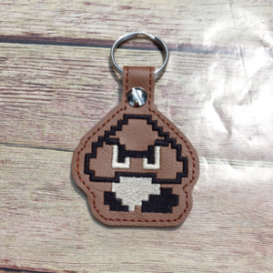 8-Bit Mushroom Footsoldier Key Fob