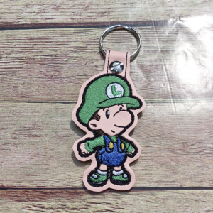 Baby Green Plumber Key Fob