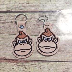 Gorilla Face Fob/ Dangle