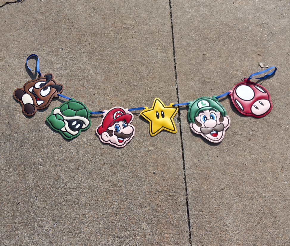 Super Brothers Game Bunting