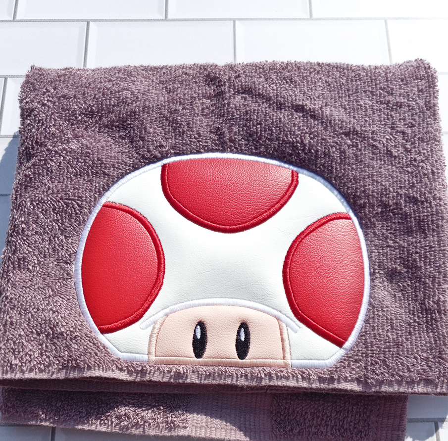 Mushroom Guy Hooded Towel