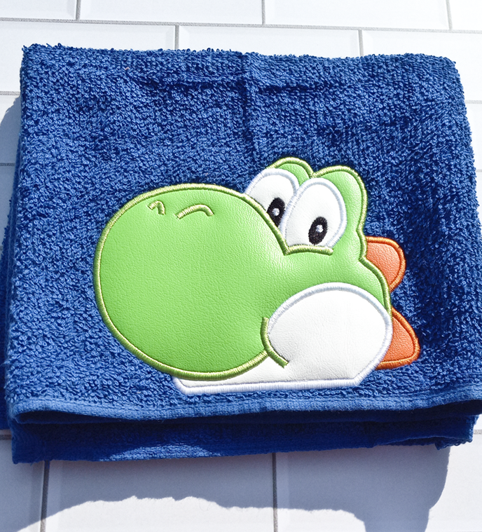 Baby Dino Hooded Towel