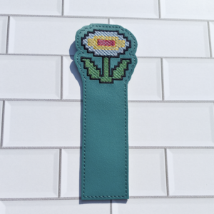 8-bit Power Flower Bookmark