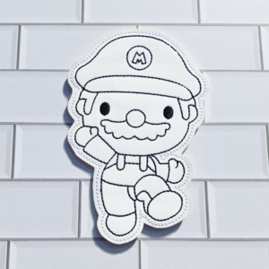 Red Plumber Color Tile- jumping