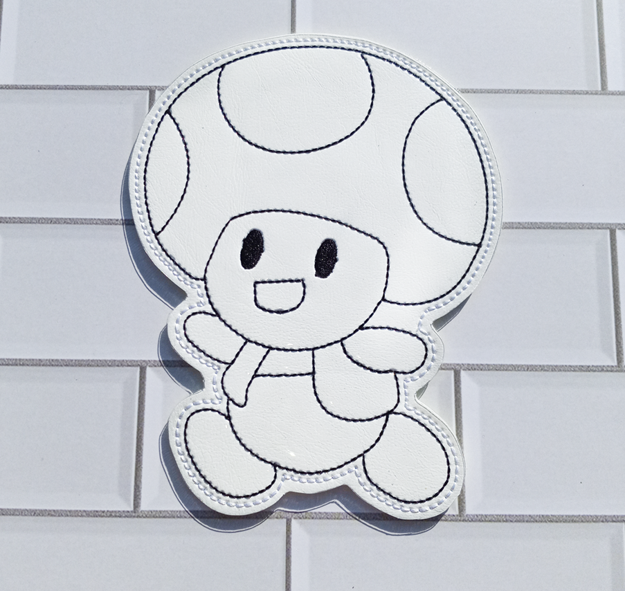 Mushroom Guy Color Tile