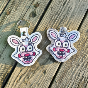 White Fox Animatronic Fob/ Dangle