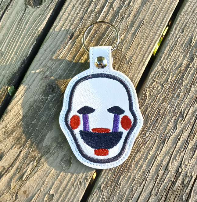Creepy Puppet Key Fob