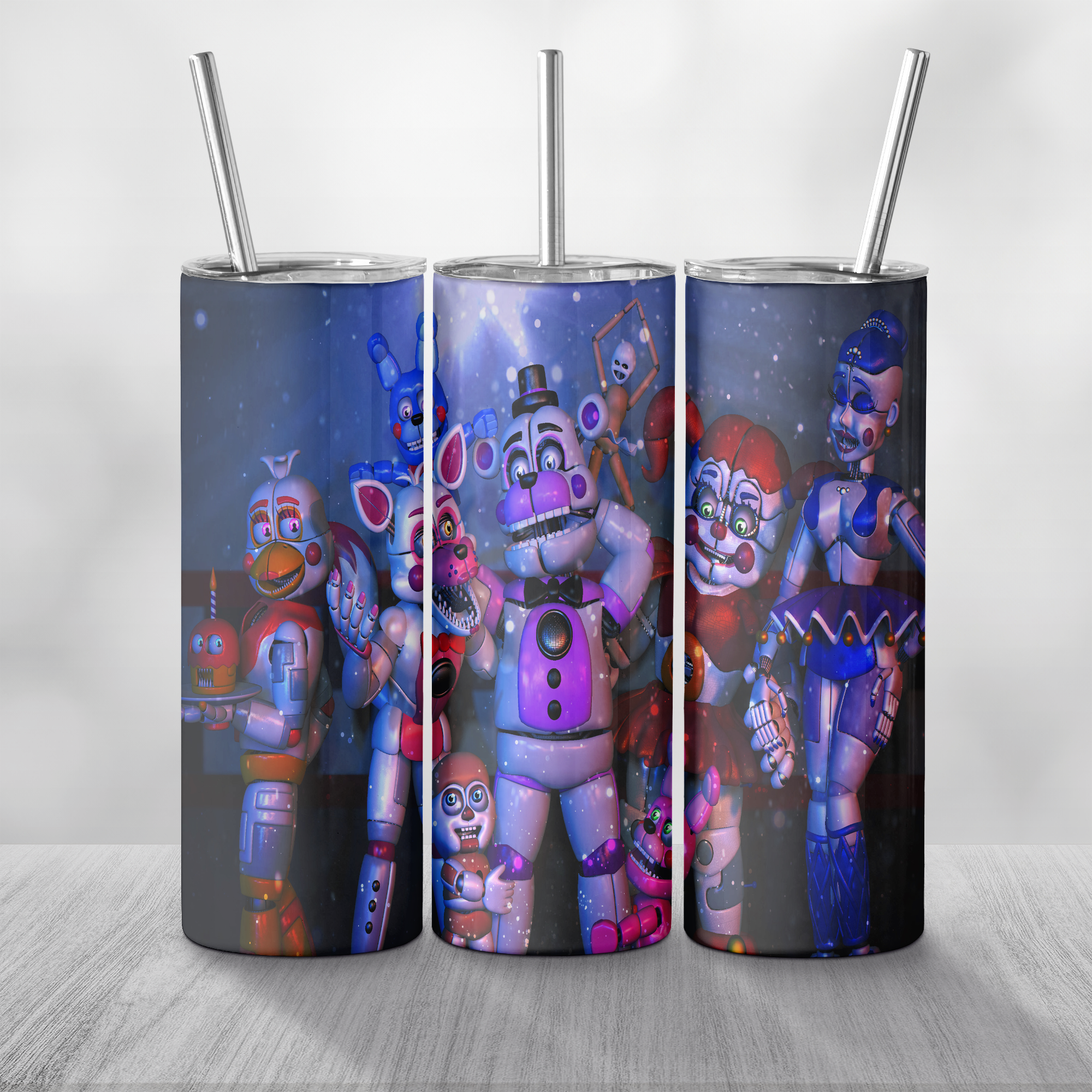 Animatronic Party Tumbler Mockup