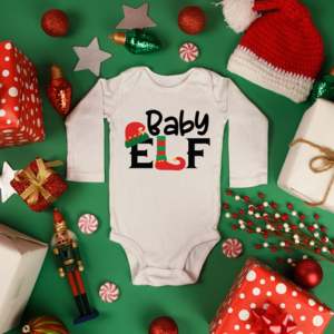 Baby Elf Onesie Mockup