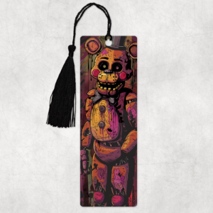 Bear Animatronic Bookmark Mockup