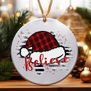 Believe Ornament Mockup