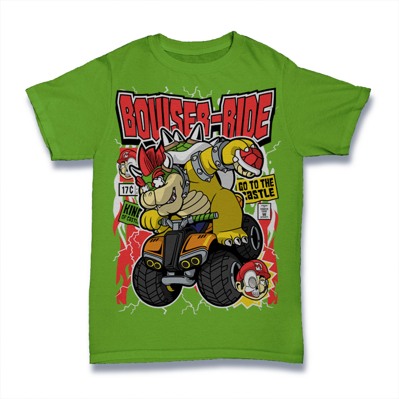 Turtle Conqueror Racing Shirt Mockup