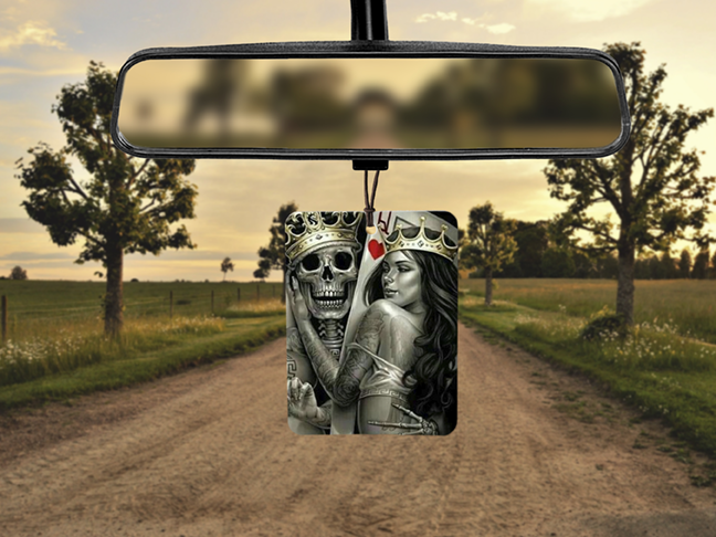 Sexy Card Play Air Freshener Mockup