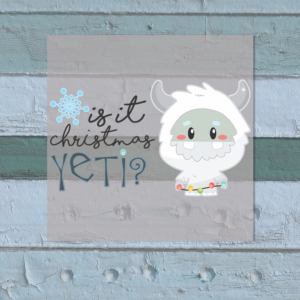 Is It Christmas Yeti? Heat Transfer
