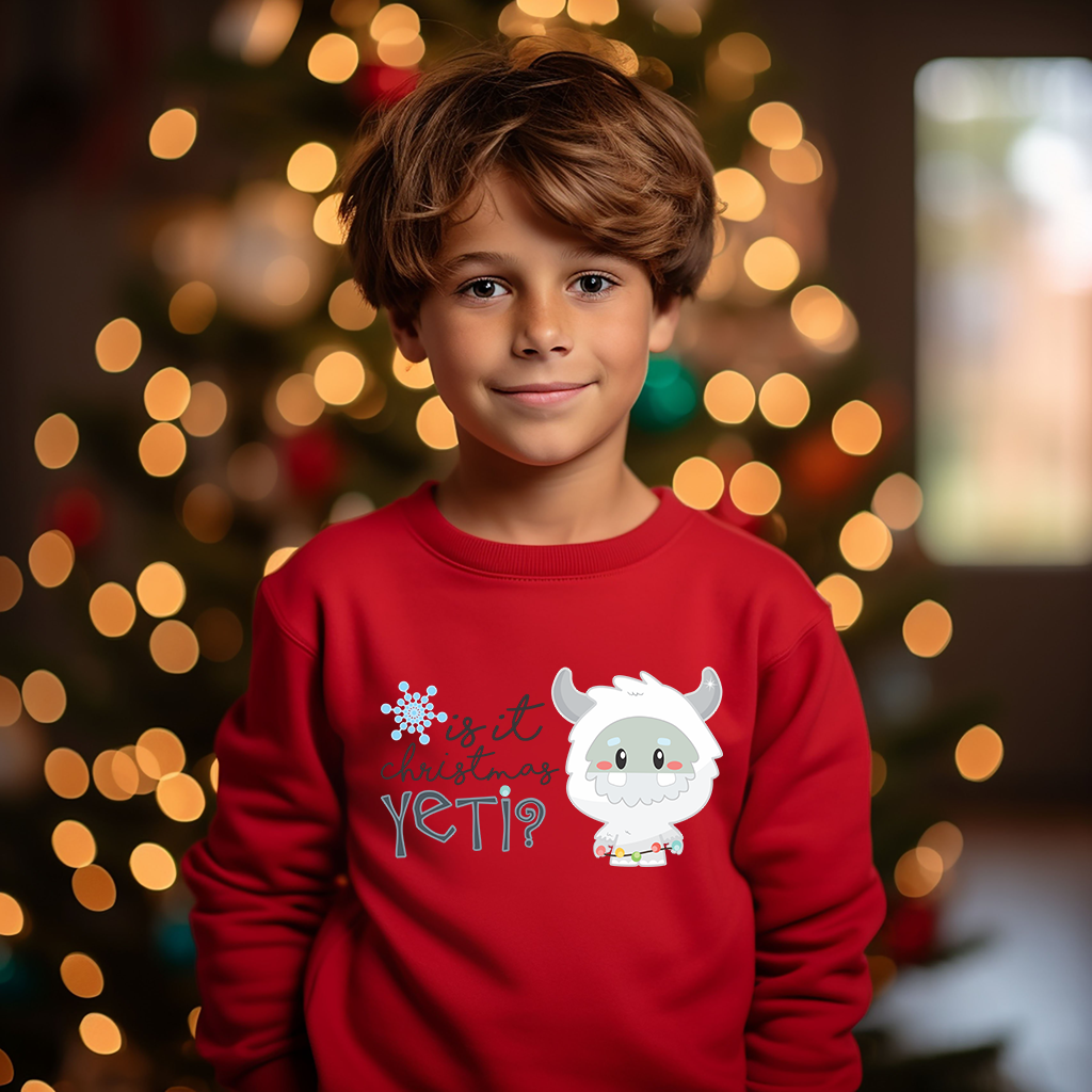 Christmas Yeti Shirt Mockup