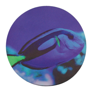 Blue Tang Mousepad- round