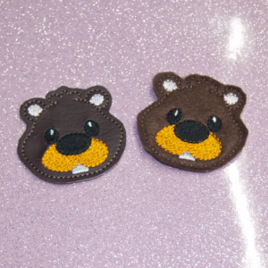 Groundhog Head Feltie