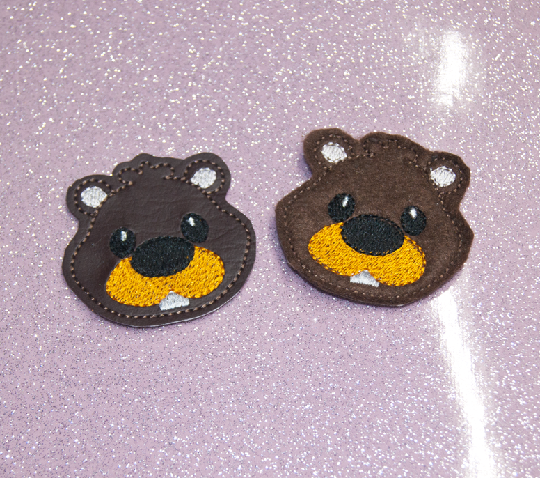 Groundhog Head Feltie