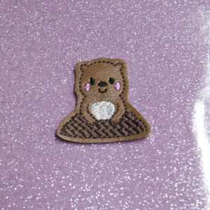 Peeking Groundhog Feltie