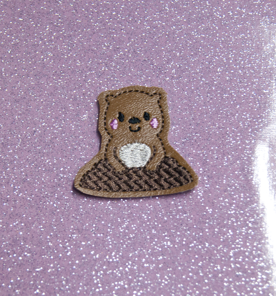 Peeking Groundhog Feltie