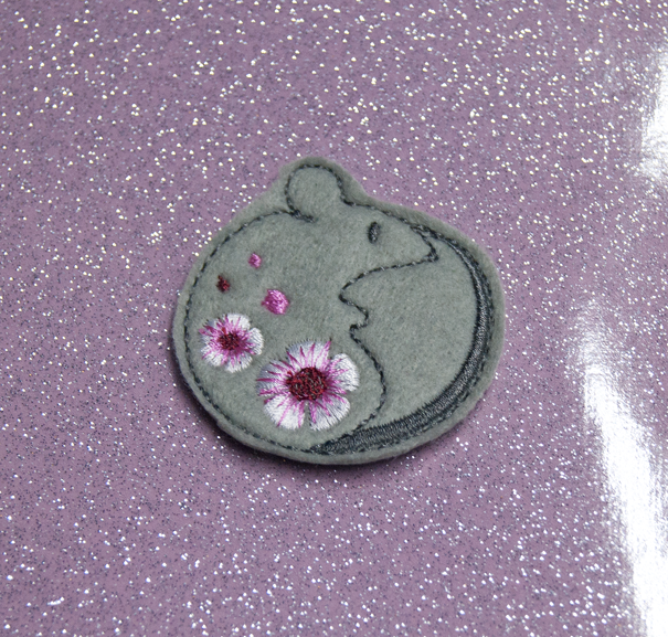 Cherry Blossom Rat Feltie