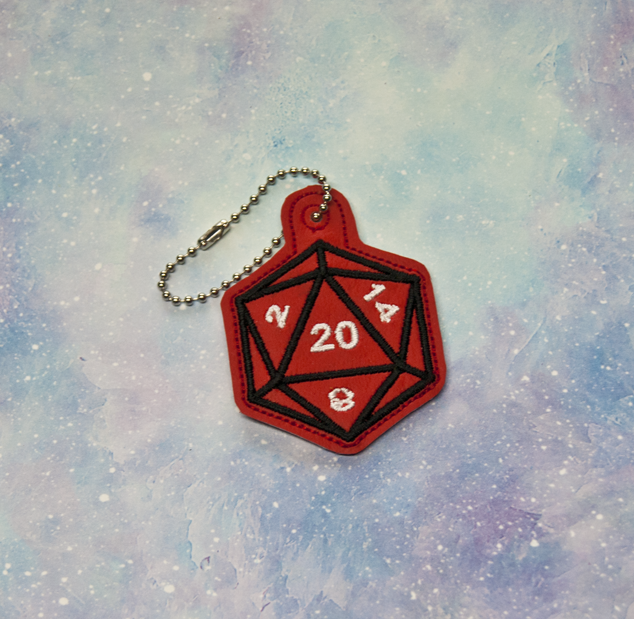 20D Dice Fob/ Dangle