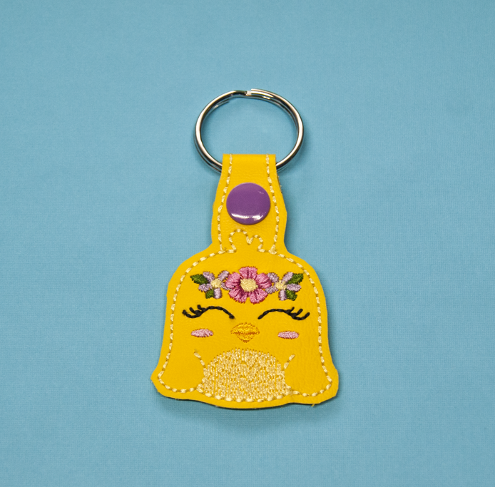 Floral Chickie Fob/ Dangle