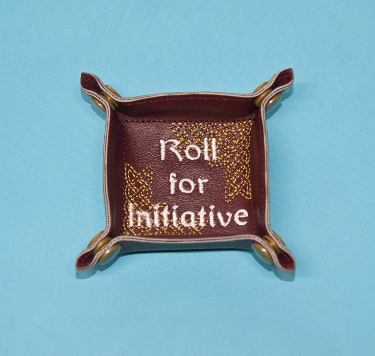 Roll For Initiative Dice Snap Tray