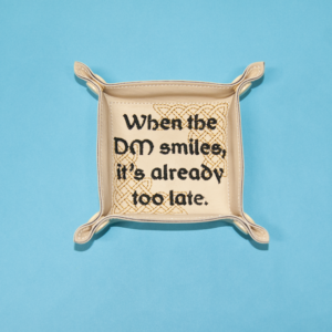 When The DM Smiles Dice Snap Tray