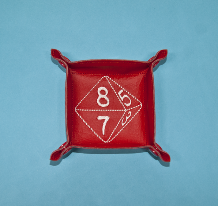 Octahedron Dice Snap Tray