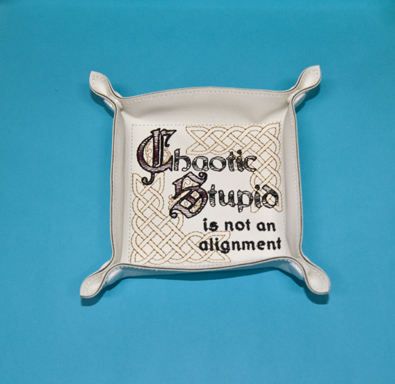 Chaotic Stupid Dice Snap Tray